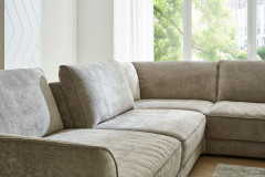 ZE-EM24138 von Zehdenick - Ecksofa Ausführung rechts mandel