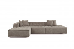 Canna von Het Anker - Polstergarnitur links schlamm