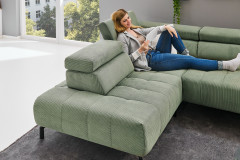 MP-IN25098 von Megapol - Ecksofa Ausführung links forest