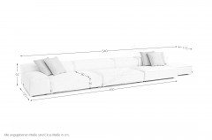 Puzzle von designwerk - Polstersofa white