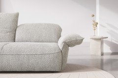 KOINOR Abby - Designersofa links hellgrau