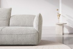 KOINOR Abby - Designersofa links hellgrau