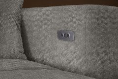 Jersey von set one by Musterring - Eckcouch Variante links titan