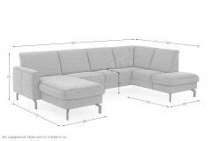 PP-PF25099 von Polipol - Wohnlandschaft Variante rechts mandel