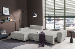 Bellingen von ED-Lifestyle - Polstergarnitur links silver