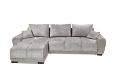 Dexter von ED-Lifestyle - Polstersofa links silver