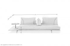 Gianduiotto von Calia Italia - Einzelsofa beige