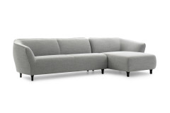 Turia von Pode - Designersofa Ausführung rechts light-grey