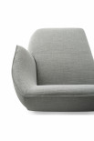 Turia von Pode - Designersofa Ausführung rechts light-grey