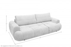 Alessano von Exxpo - Polstercouch champagne