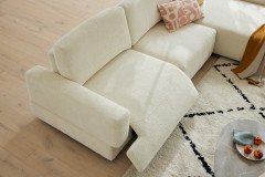 MR 9420 von Musterring - Polstersofa rechts naturel