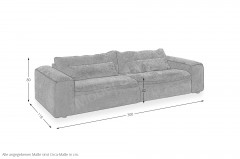 Venice von ED-Lifestyle - Polstersofa chianti