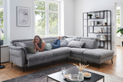 Felix von Polsteria - Polstergarnitur rechts grau