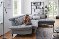 Felix von Polsteria - Polstergarnitur rechts grau