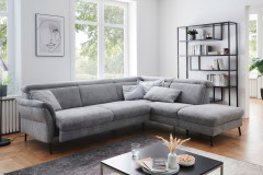 Felix von Polsteria - Polstergarnitur rechts grau