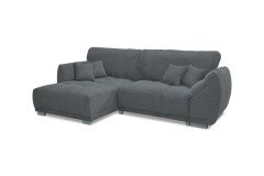 Modell 248 II von Sofa-Team - Ecksofa links anthrazit
