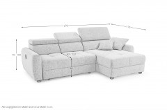 Move von Job - Ecksofa Ausführung rechts beige