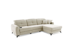 Chillout von Job - Ecksofa Ausführung rechts beige