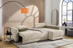 Venezia von Job - Ecksofa Ausführung rechts beige