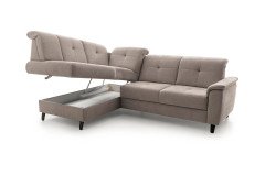 Verso von Sit & More - Polstergarnitur links taupe