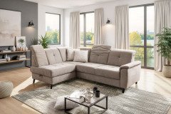 Verso von Sit & More - Polstergarnitur links taupe