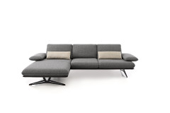 KOINOR Hardy - Ecksofa links grau