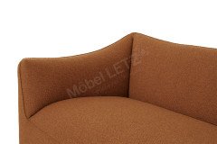 Chablo von Pode - Ecksofa Variante rechts braun