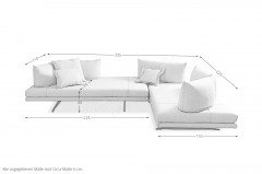 Maine Roots von Sofaschmiede - Sofaecke beige