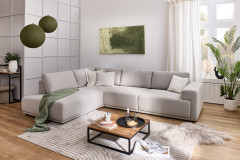 MP-IN26013 von Megapol - Ecksofa Variante links silver