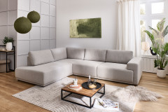 MP-IN26013 von Megapol - Ecksofa Variante links silver