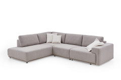 MP-IN26013 von Megapol - Ecksofa Variante links silver