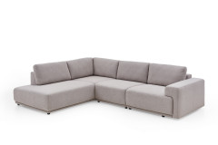 MP-IN26013 von Megapol - Ecksofa Variante links silver