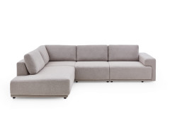 MP-IN26013 von Megapol - Ecksofa Variante links silver