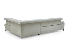 MP-IN25051 von Megapol - Ecksofa rechts silver-stone