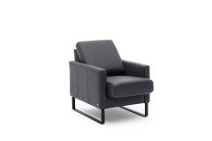 MR 385 von Musterring - Echtleder-Duo fango
