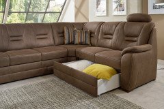 PP-HS13002 von Polipol - Polstergarnitur schoko