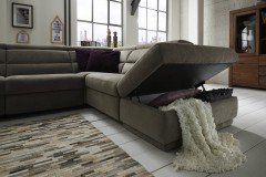 ZE-EM15004 von Zehdenick - Ecksofa stone