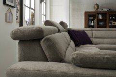 ZE-EM15004 von Zehdenick - Ecksofa stone