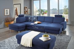 ZE-EM09002 von Zehdenick - Polstergarnitur blau