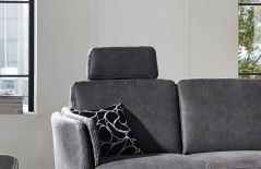 S861 Memphis von Ponsel - Polsterecke rechts anthrazit