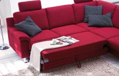 1050 von Carina - Ecksofa rosso
