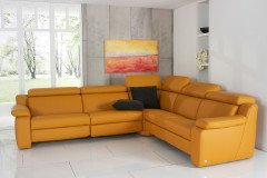 1302 von Himolla - Ledergarnitur safran