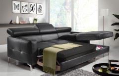 Sammy von COTTA - Eckgarnitur black