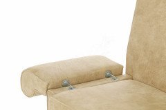 Tavola von Wohnglücklich - Truhen-Tischsofa 3-sitzig beige