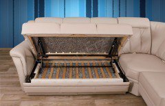 Andorra-LE16 von PM Oelsa - Ledergarnitur sorbet