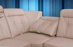 Andorra-LE16 von PM Oelsa - Ledergarnitur sorbet