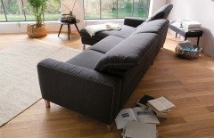 Homely von Candy - Ecksofa Ausführung links anthrazit