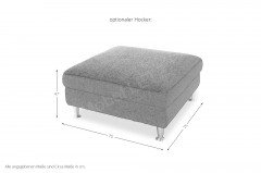 3600 von Carina - Polstergruppe navy