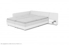 Susanne aus der Kollektion Letz - Ecksofa links grau-beige