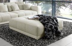 Natascha aus der Kollektion Letz - Sofa beige-weiß